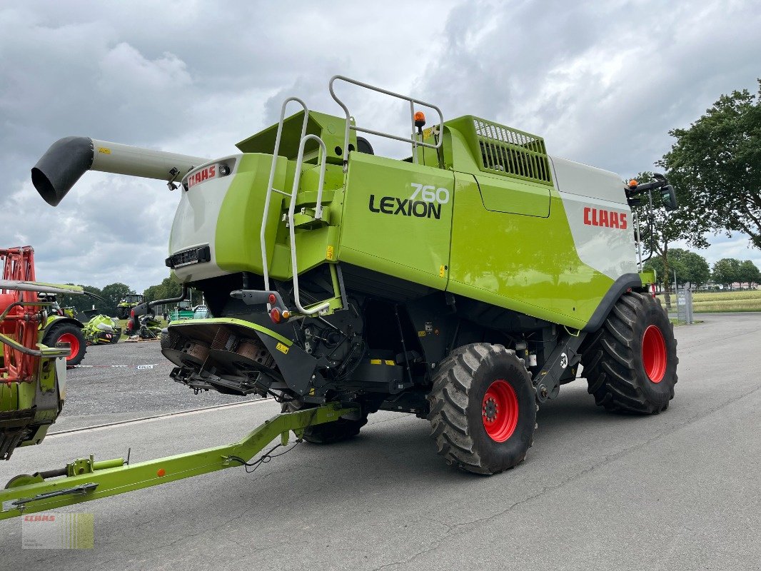 Mähdrescher Türe ait CLAAS LEXION 750 Allrad APS Hybrid, VARIO 750 AC, TW, Quantimeter, GPS, Gebrauchtmaschine içinde Molbergen (resim 4)