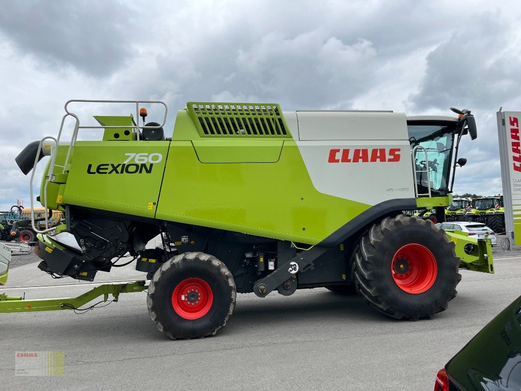 Mähdrescher Türe ait CLAAS LEXION 750 Allrad APS Hybrid, VARIO 750 AC, TW, Quantimeter, GPS, Gebrauchtmaschine içinde Molbergen (resim 5)