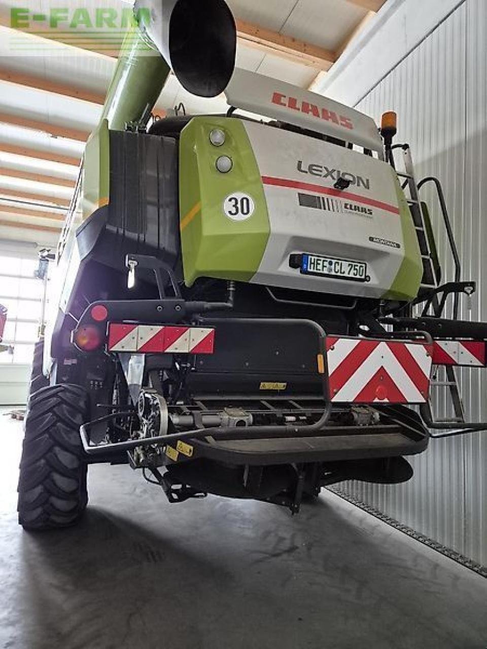 Mähdrescher des Typs CLAAS lexion 750 montana, allrad, 3d, vario 770 !bestzustand! mercedes motor, Gebrauchtmaschine in WALDKAPPEL-BISCHHAUSEN (Bild 3)