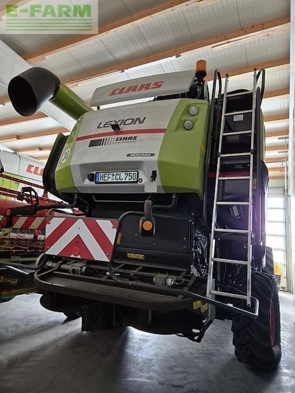 Mähdrescher des Typs CLAAS lexion 750 montana, allrad, 3d, vario 770 !bestzustand! mercedes motor, Gebrauchtmaschine in WALDKAPPEL-BISCHHAUSEN (Bild 4)