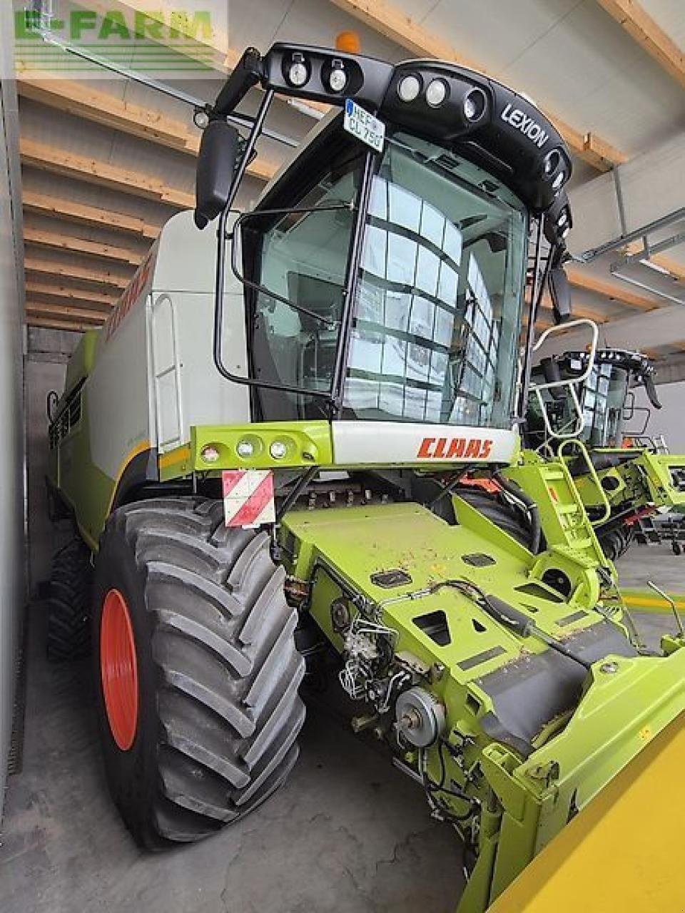 Mähdrescher des Typs CLAAS lexion 750 montana, allrad, 3d, vario 770 !bestzustand! mercedes motor, Gebrauchtmaschine in WALDKAPPEL-BISCHHAUSEN (Bild 5)