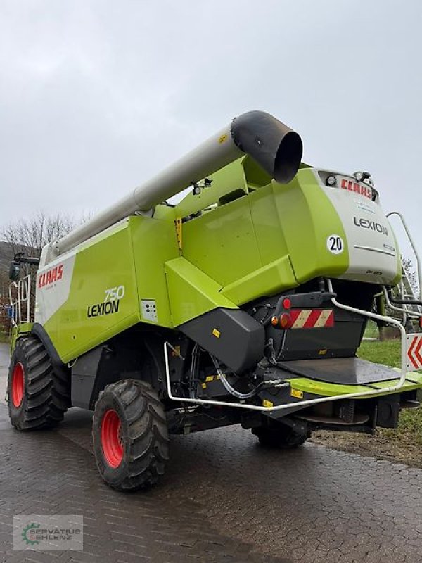 Mähdrescher des Typs CLAAS Lexion 750 Montana C5 + V770 + TW 4-Rad gelenkt TOP!, Gebrauchtmaschine in Rittersdorf (Bild 7)