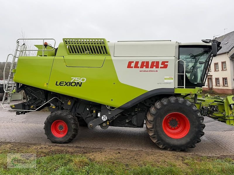 Mähdrescher des Typs CLAAS Lexion 750 Montana C5 + V770 + TW 4-Rad gelenkt TOP!, Gebrauchtmaschine in Rittersdorf (Bild 10)