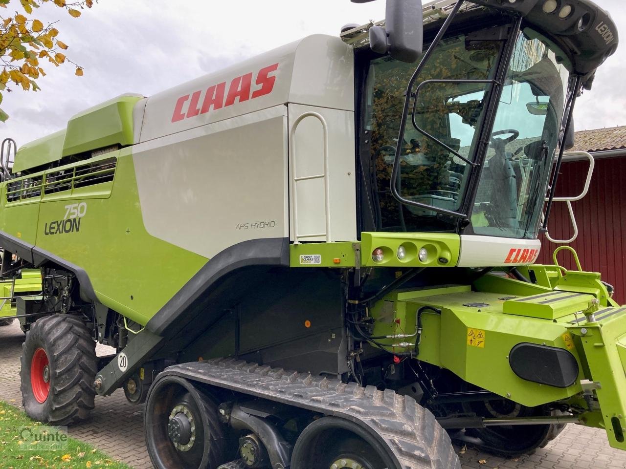 Mähdrescher a típus CLAAS Lexion 750 Terra Trac, Gebrauchtmaschine ekkor: Lichtenau-Kleinenberg (Kép 4)