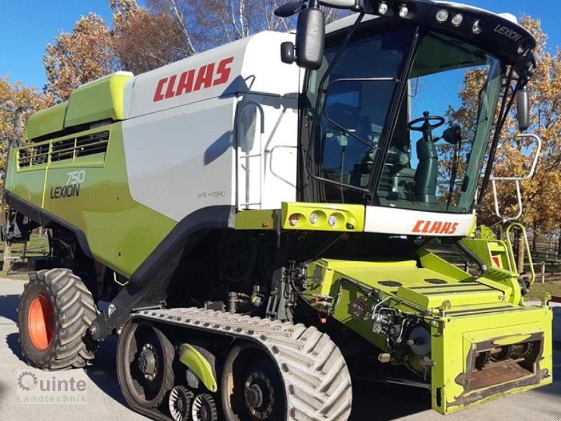 Mähdrescher des Typs CLAAS Lexion 750 TerraTrac, Gebrauchtmaschine in Lichtenau-Kleinenberg (Bild 1)