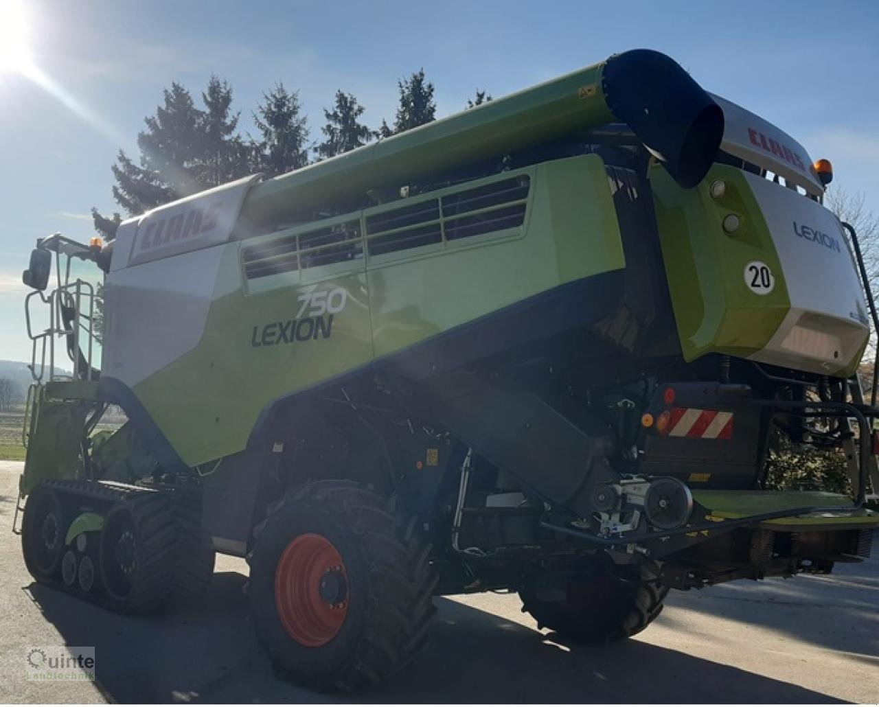 Mähdrescher typu CLAAS Lexion 750 TerraTrac, Gebrauchtmaschine v Lichtenau-Kleinenberg (Obrázek 4)