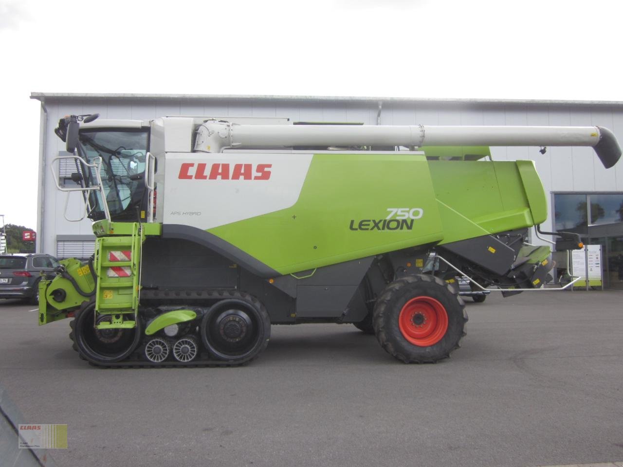 Mähdrescher of the type CLAAS LEXION 750 TT TERRA TRAC, Allrad, 40 km/h, SW VARIO 750 AC u. SW-Wagen, Laufbänder NEU !, Gebrauchtmaschine in Saulheim (Picture 2)