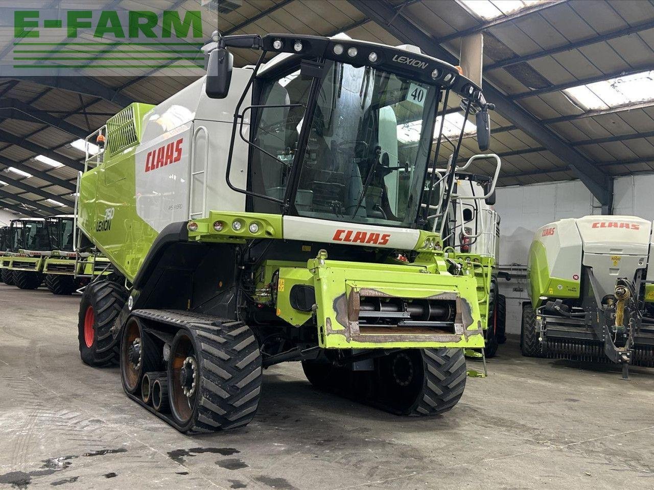 Mähdrescher del tipo CLAAS LEXION 750 TT, Gebrauchtmaschine In SINDERBY, THIRSK (Immagine 3)