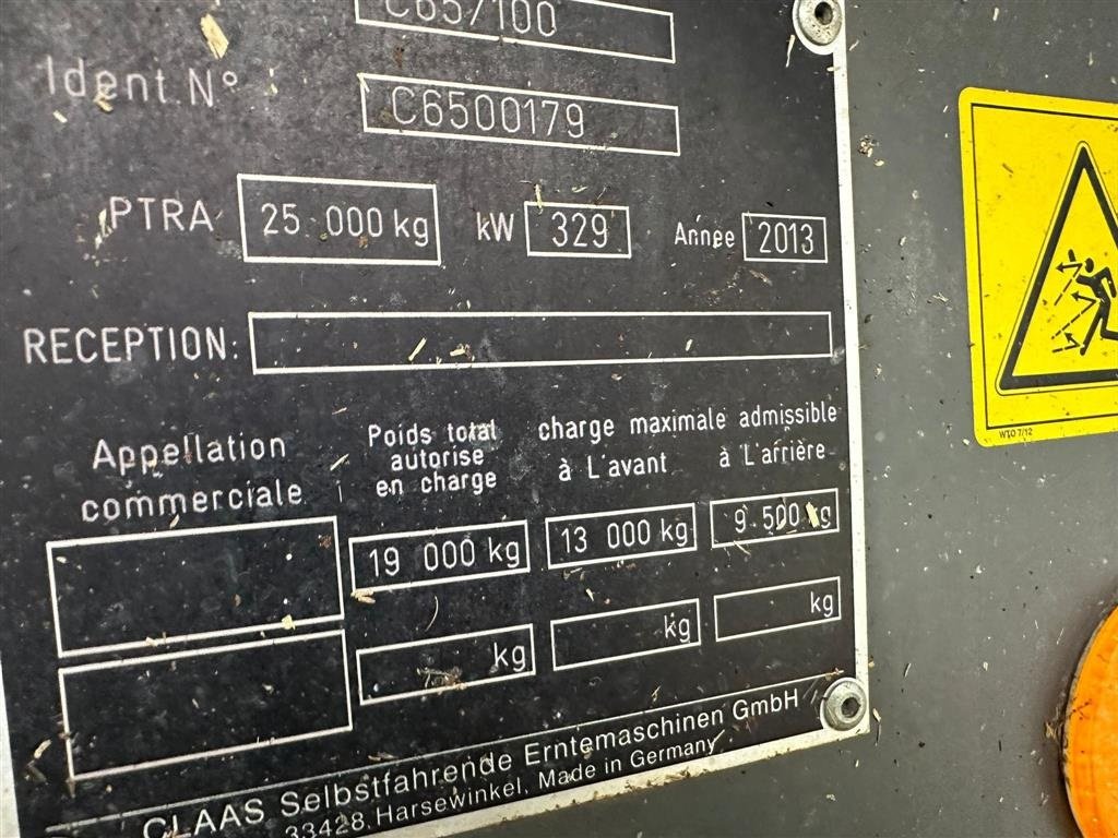 Mähdrescher typu CLAAS LEXION 750 VI GIVER 50 TIMERS HØSTGARANTI I DK!!! Incl. Vario 900 Skærebord og vogn., Gebrauchtmaschine v Kolding (Obrázek 15)