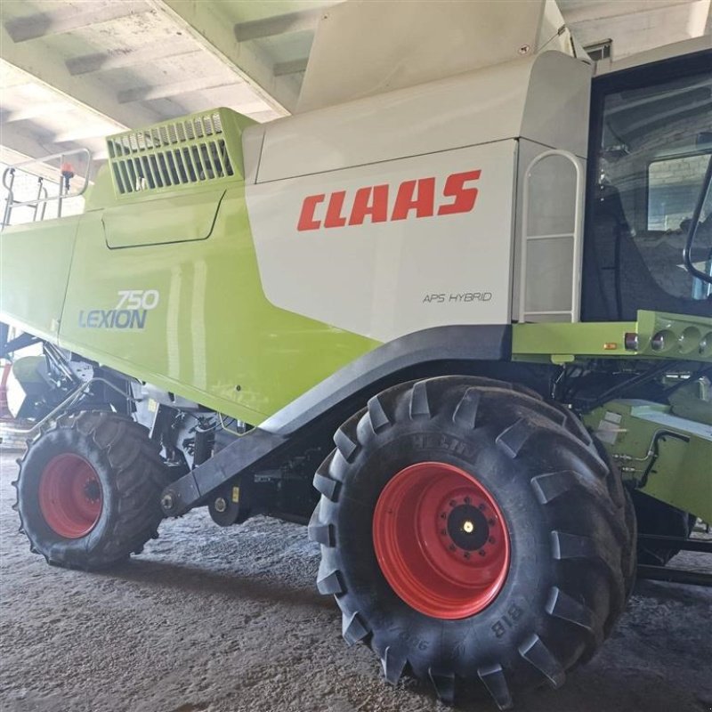 Mähdrescher del tipo CLAAS LEXION 750 VI GIVER 50 TIMERS HØSTGARANTI I DK!!! Kun 850 Høsttimer. Incl CLAAS Vario 750 Skærebord og vogn., Gebrauchtmaschine In Kolding (Immagine 2)