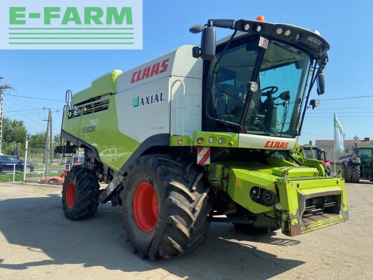 Mähdrescher of the type CLAAS lexion 750, Gebrauchtmaschine in SZEGED (Picture 3)