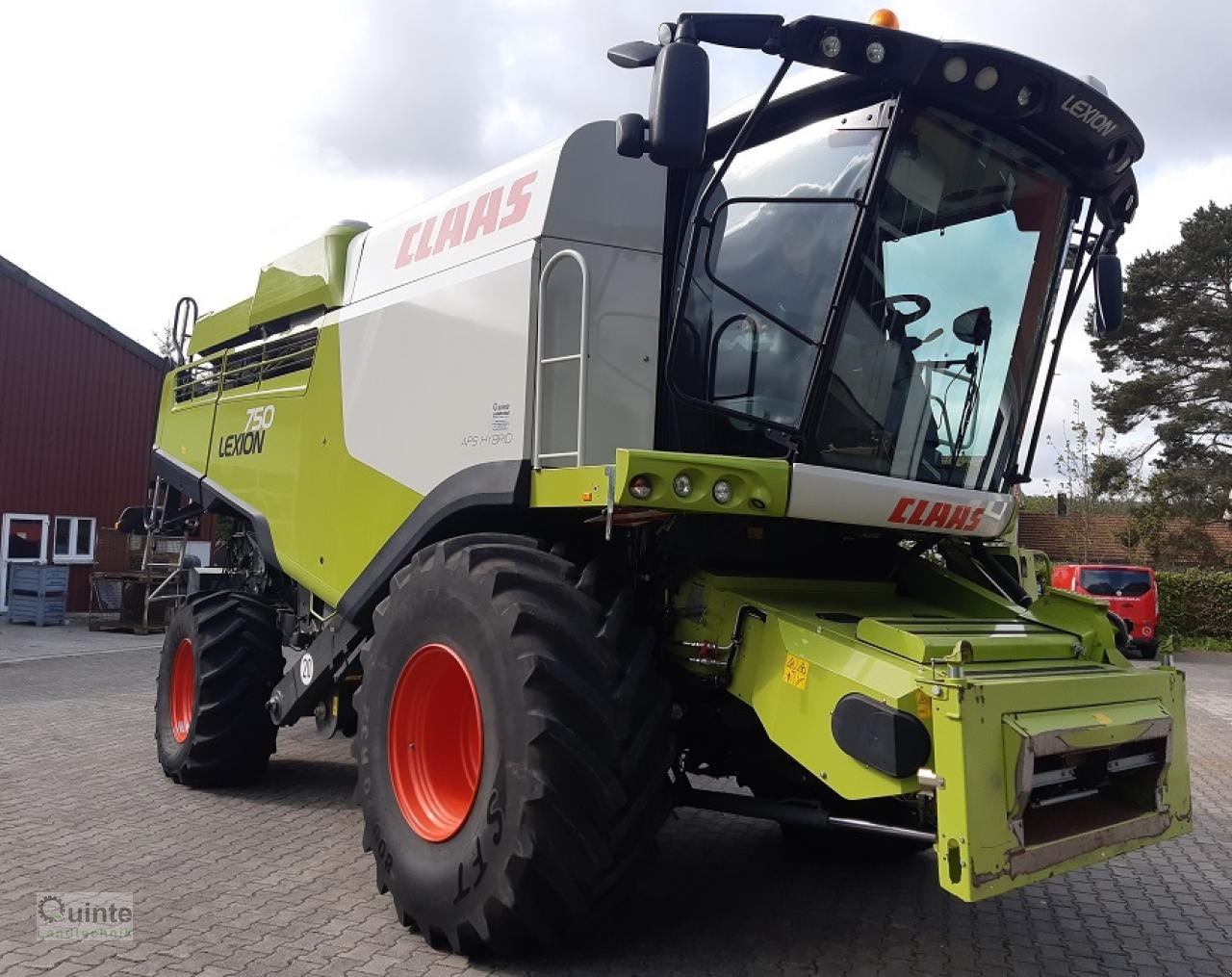 Mähdrescher typu CLAAS Lexion 750, Gebrauchtmaschine v Lichtenau-Kleinenberg (Obrázek 4)