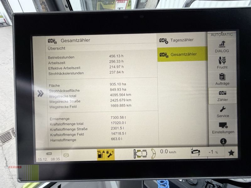 Mähdrescher typu CLAAS LEXION 7500 ALLRAD 4 WD, Gebrauchtmaschine v Gollhofen (Obrázek 15)