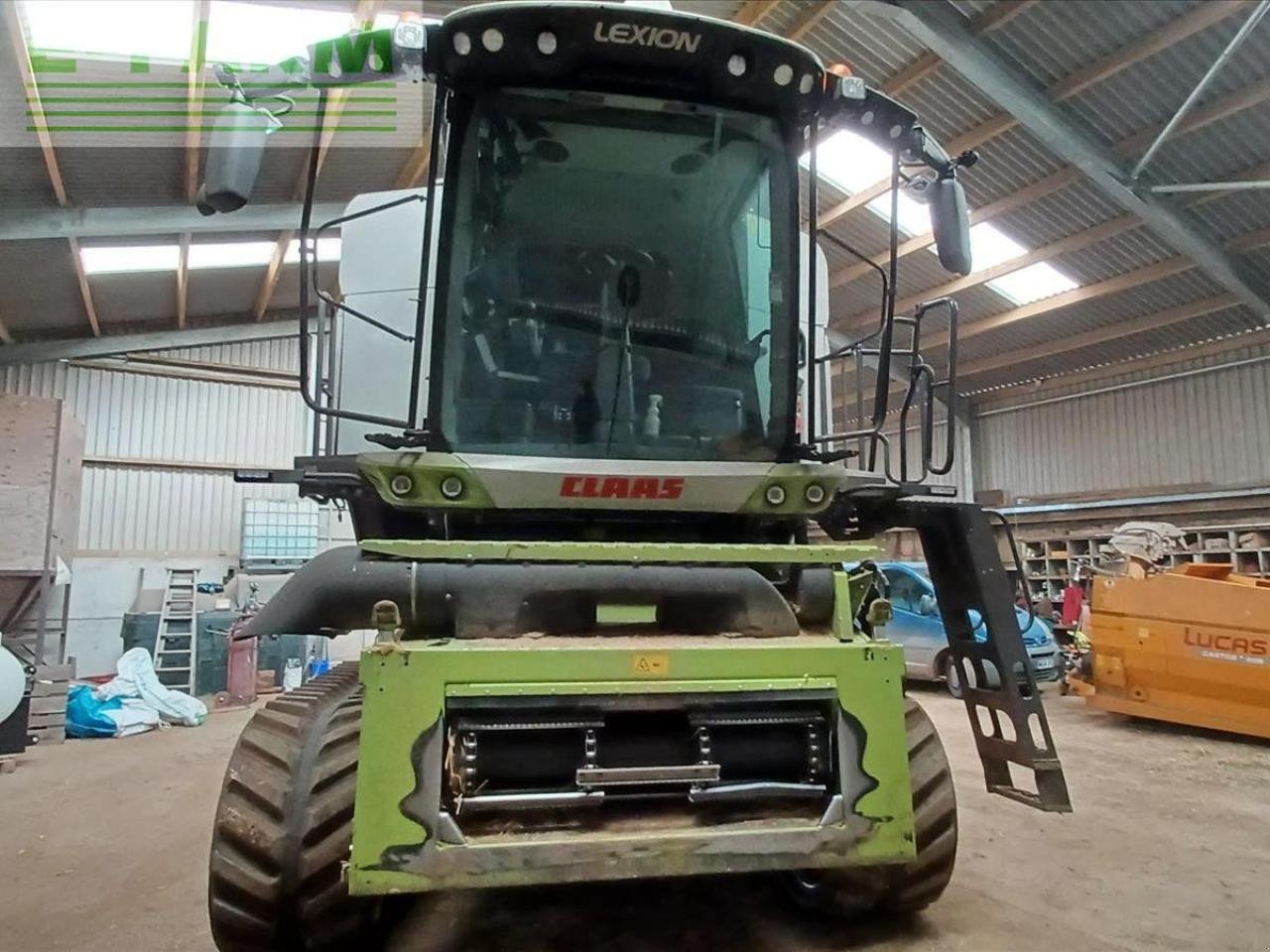 Mähdrescher des Typs CLAAS LEXION 7500 TT, Gebrauchtmaschine in ALNWICK (Bild 2)