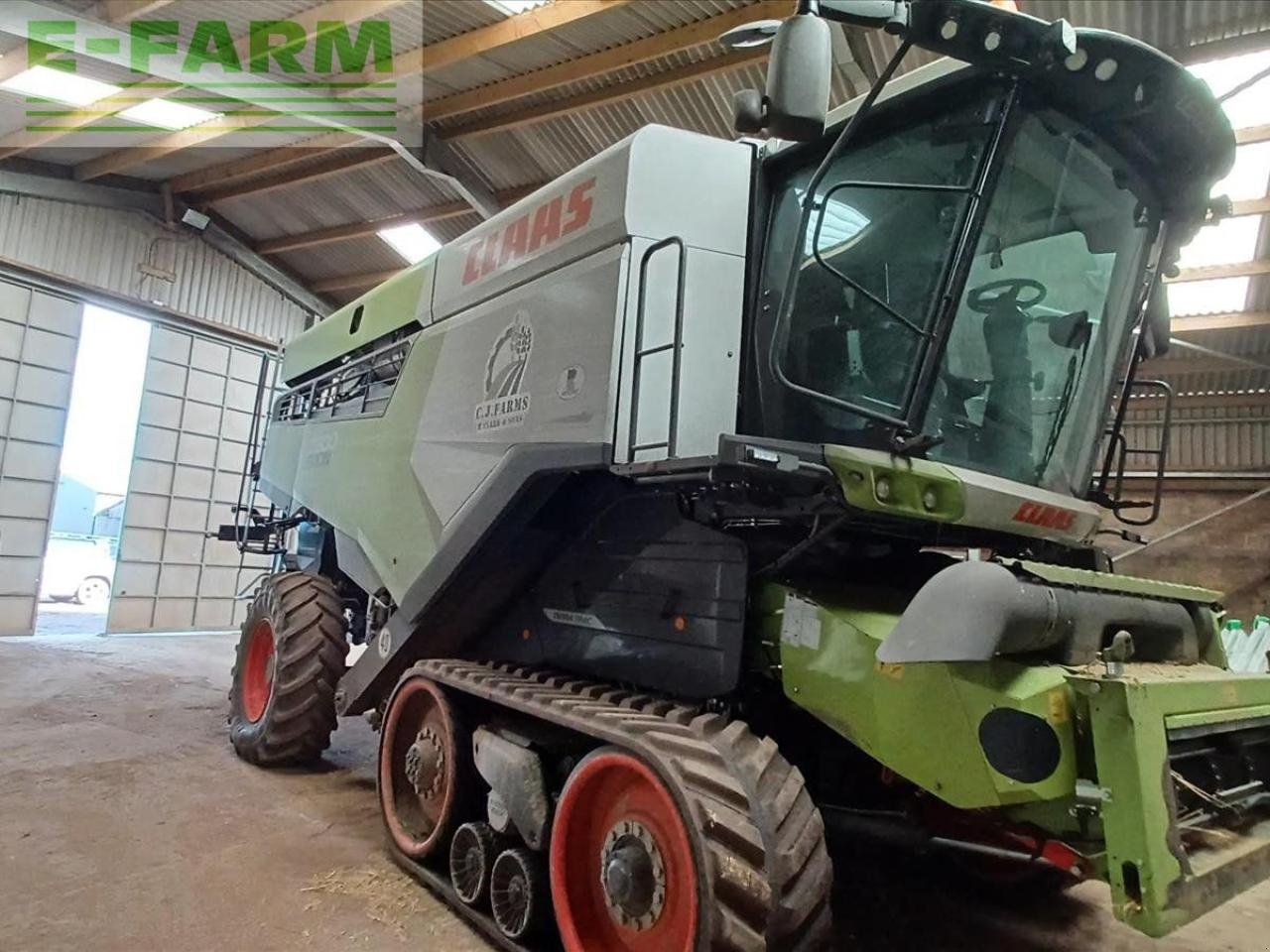 Mähdrescher des Typs CLAAS LEXION 7500 TT, Gebrauchtmaschine in ALNWICK (Bild 3)