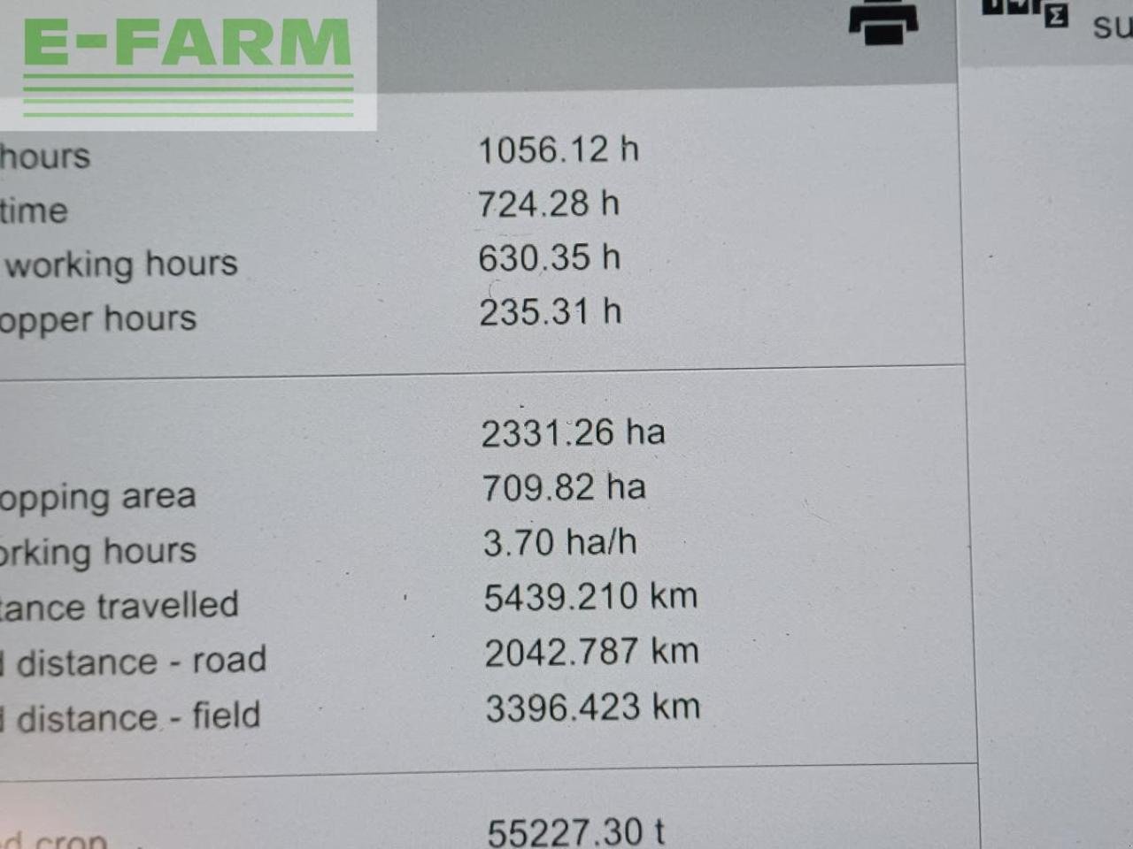 Mähdrescher des Typs CLAAS LEXION 7500 TT, Gebrauchtmaschine in ALNWICK (Bild 7)