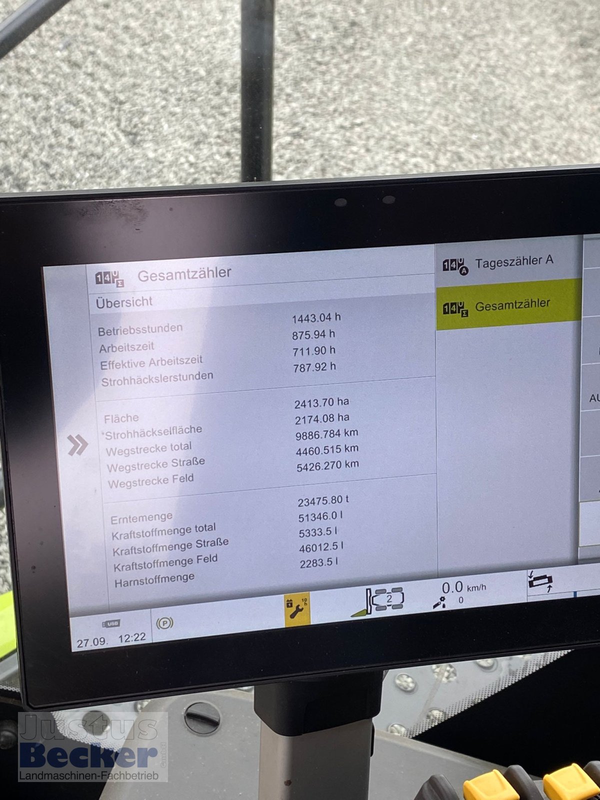 Mähdrescher of the type CLAAS Lexion 7500 TT, Gebrauchtmaschine in Weimar-Niederwalgern (Picture 11)