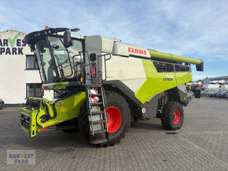 Mähdrescher des Typs CLAAS LEXION 7500, Gebrauchtmaschine in Emsbüren (Bild 1)