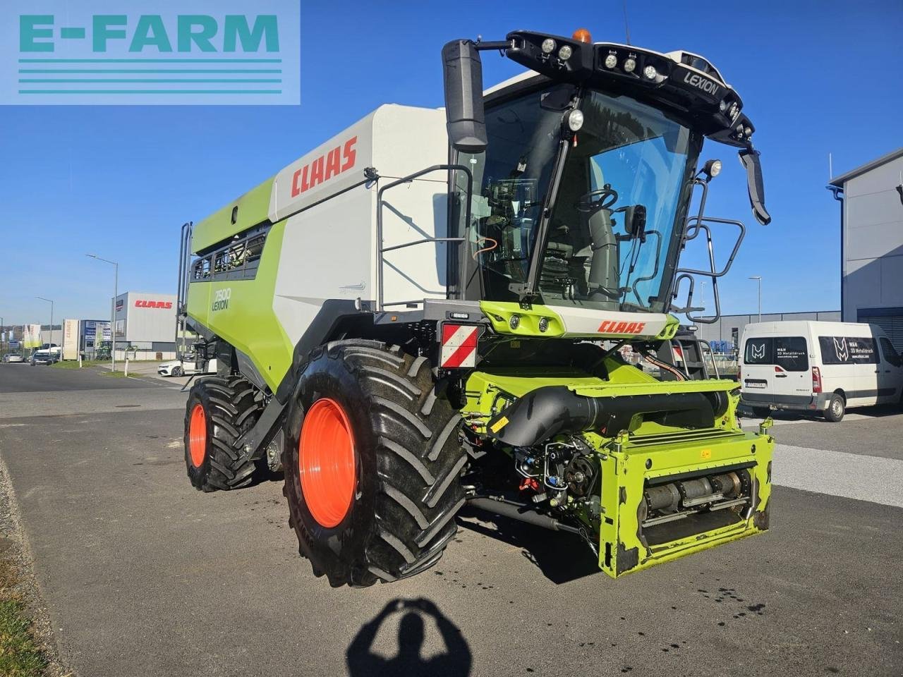 Mähdrescher typu CLAAS lexion 7500, Gebrauchtmaschine v ILZ (Obrázek 3)