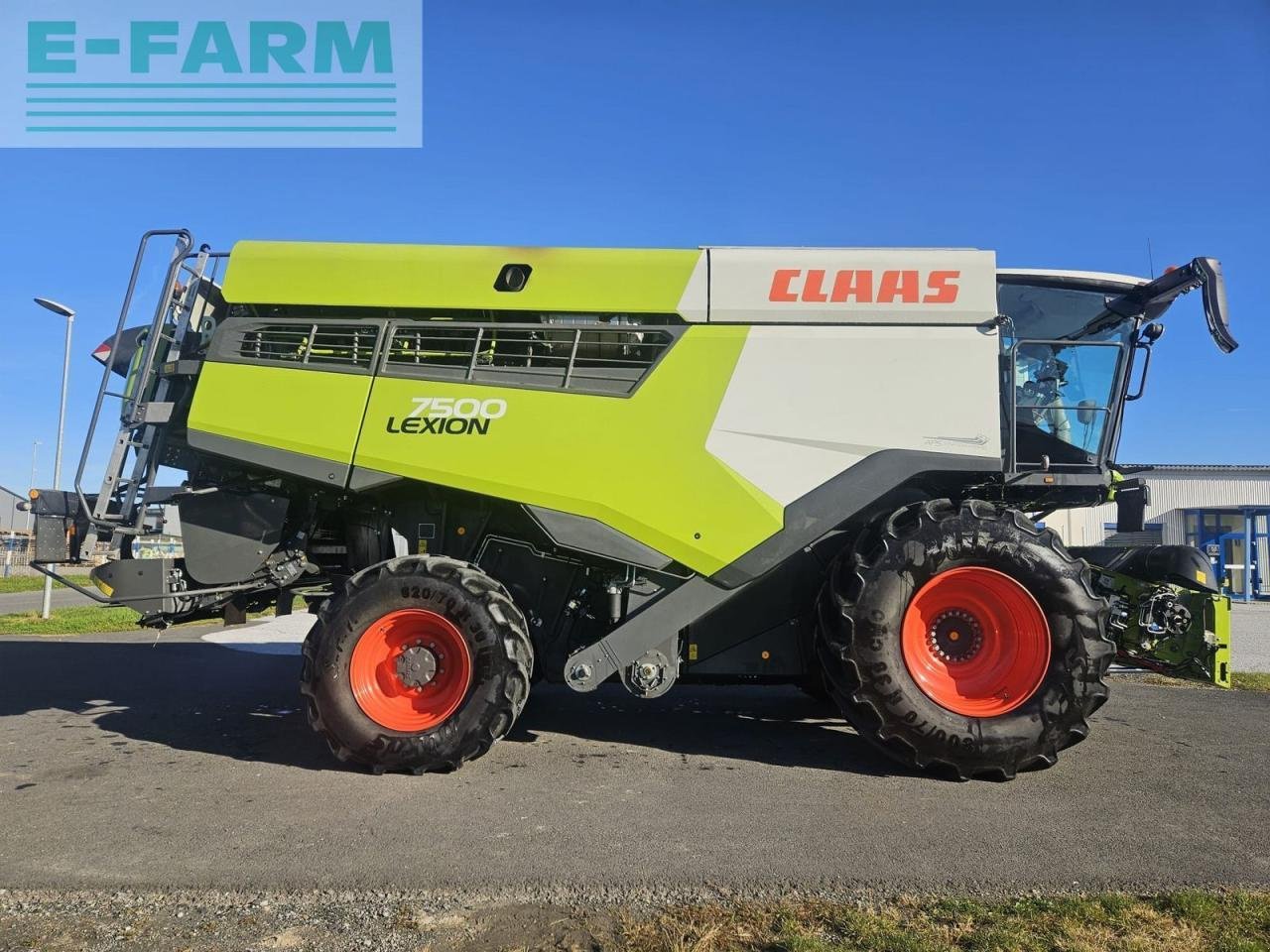 Mähdrescher typu CLAAS lexion 7500, Gebrauchtmaschine v ILZ (Obrázek 4)