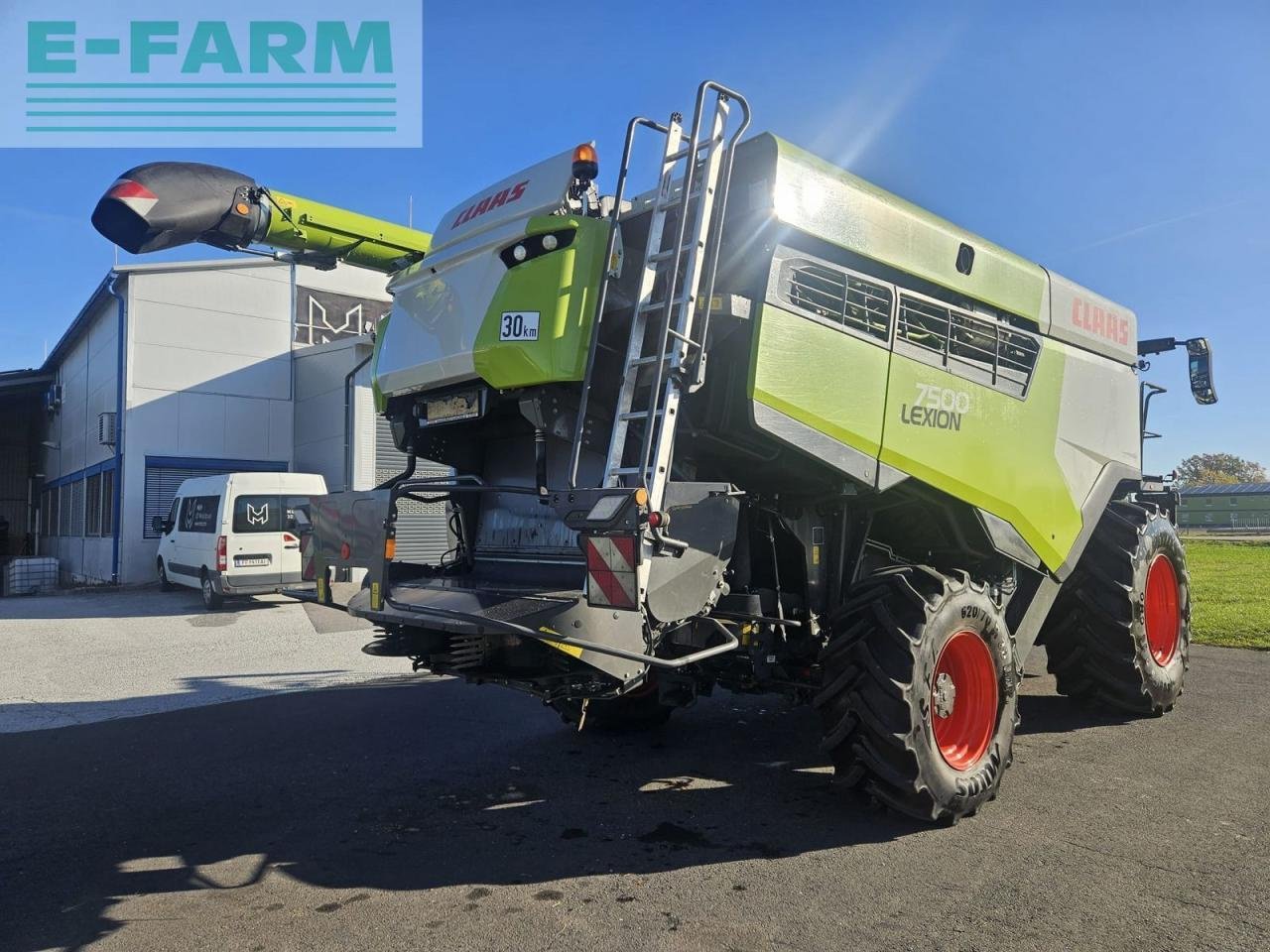 Mähdrescher typu CLAAS lexion 7500, Gebrauchtmaschine v ILZ (Obrázek 5)