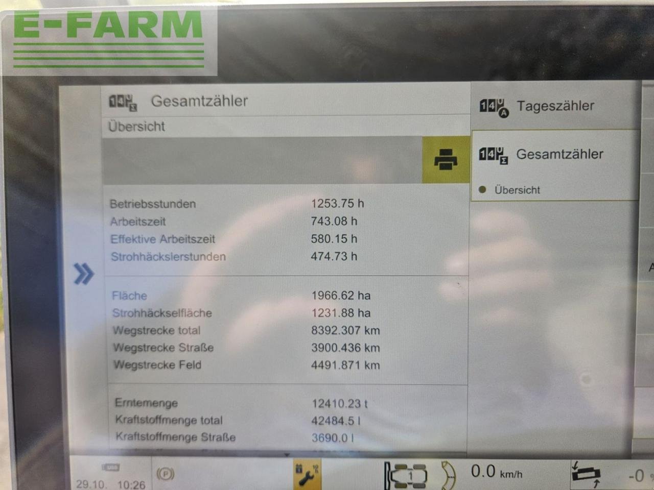 Mähdrescher typu CLAAS lexion 7500, Gebrauchtmaschine v ILZ (Obrázek 11)