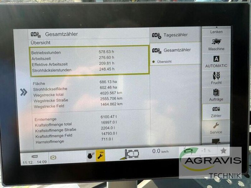 Mähdrescher typu CLAAS LEXION 7500, Gebrauchtmaschine v Melle-Wellingholzhausen (Obrázok 12)