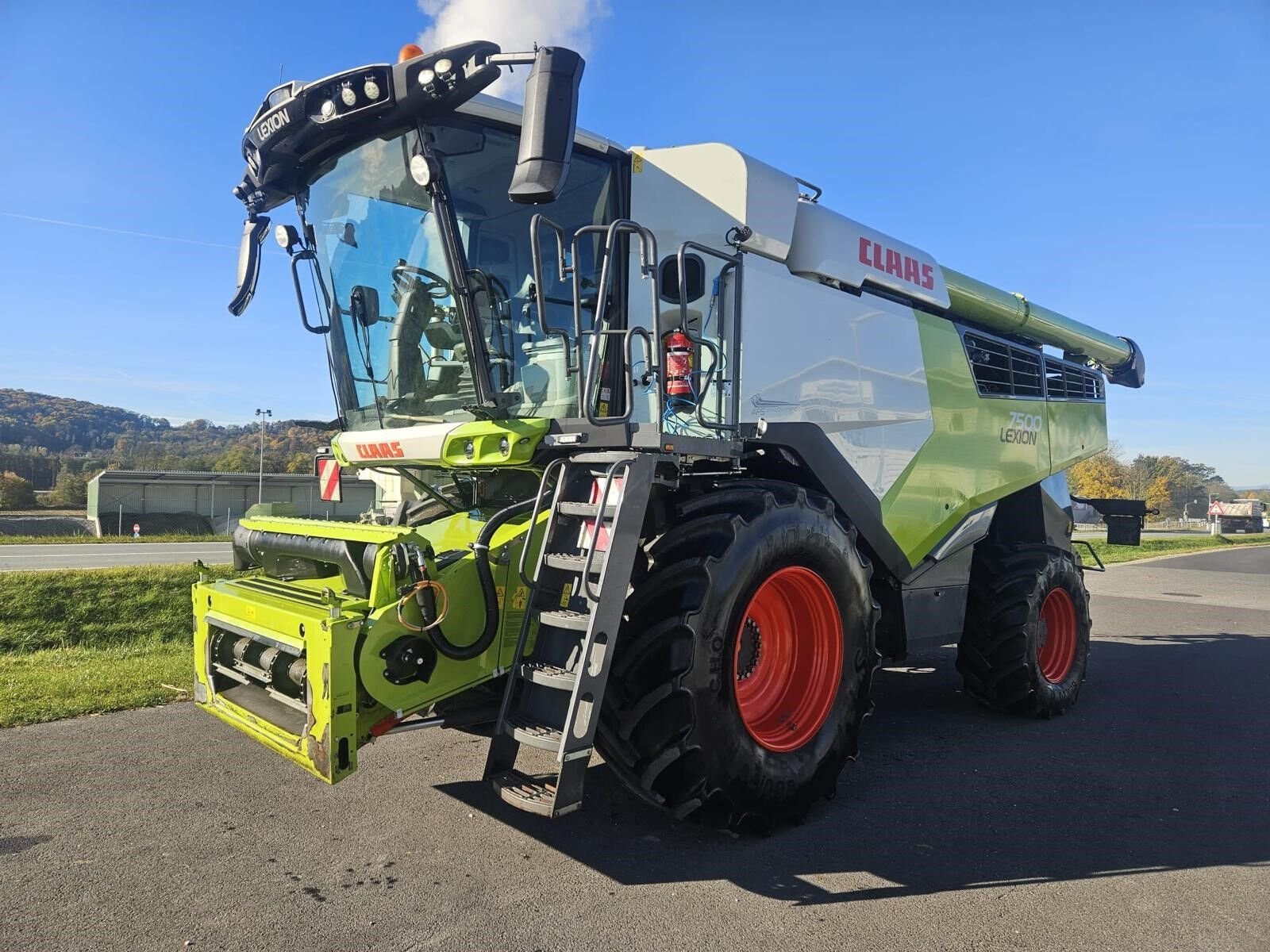 Mähdrescher typu CLAAS Lexion 7500, Gebrauchtmaschine v Bruck/Leitha (Obrázok 5)