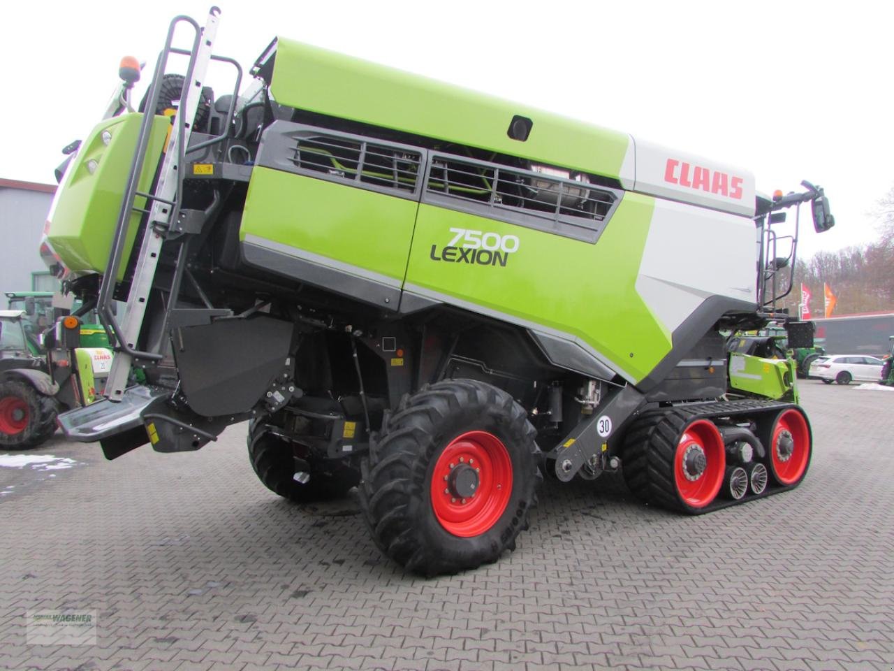 Mähdrescher tip CLAAS Lexion 7500TT, Gebrauchtmaschine in Bad Wildungen - Wega (Poză 2)