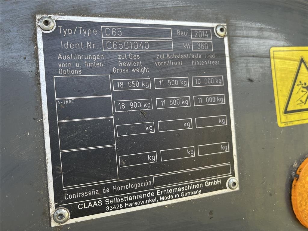 Mähdrescher of the type CLAAS LEXION 760 Mejetærsker., Gebrauchtmaschine in Spøttrup (Picture 18)