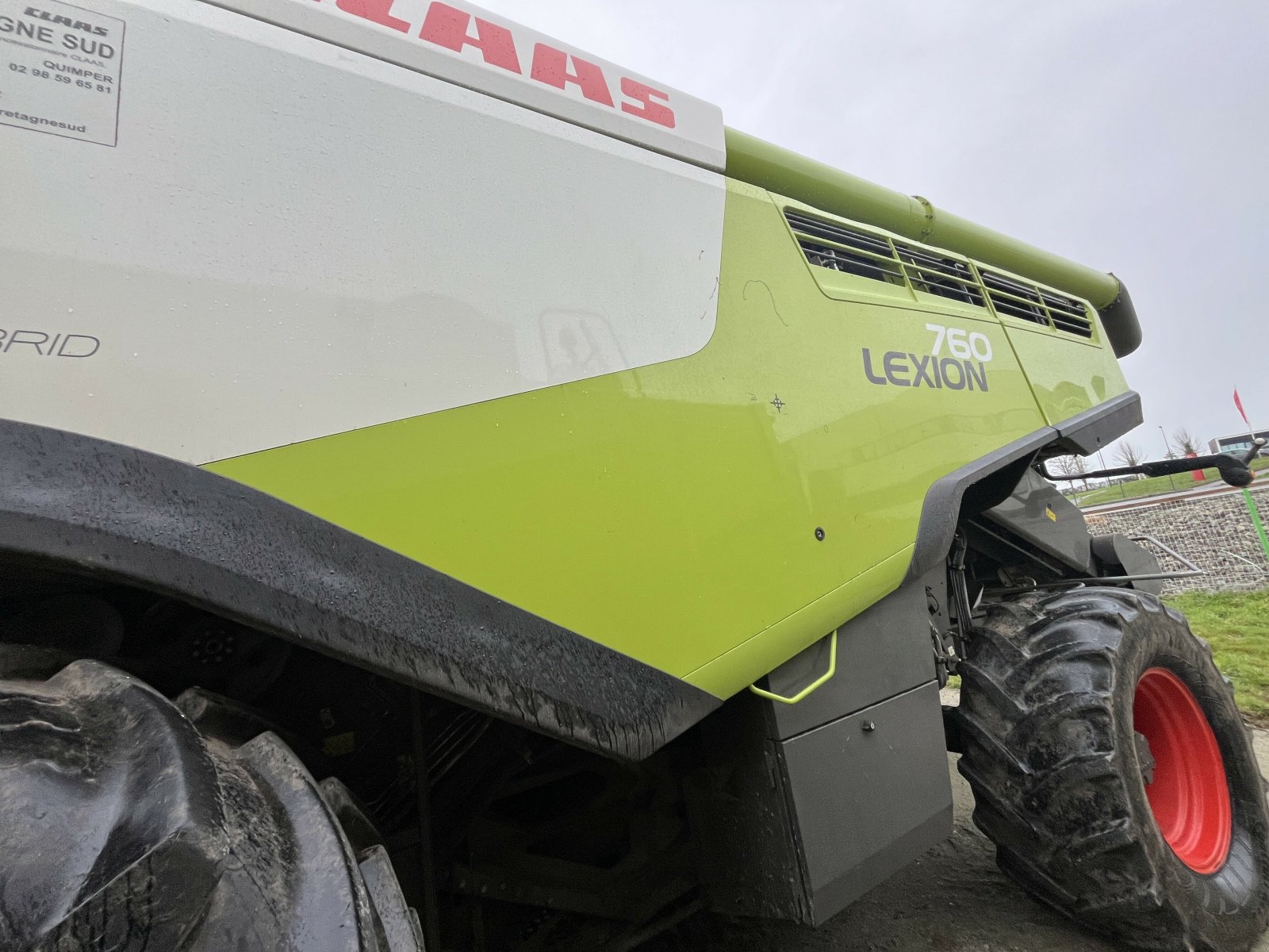 Mähdrescher del tipo CLAAS LEXION 760  T4 + V930 CEREALIE, Gebrauchtmaschine en PONTIVY (Imagen 5)