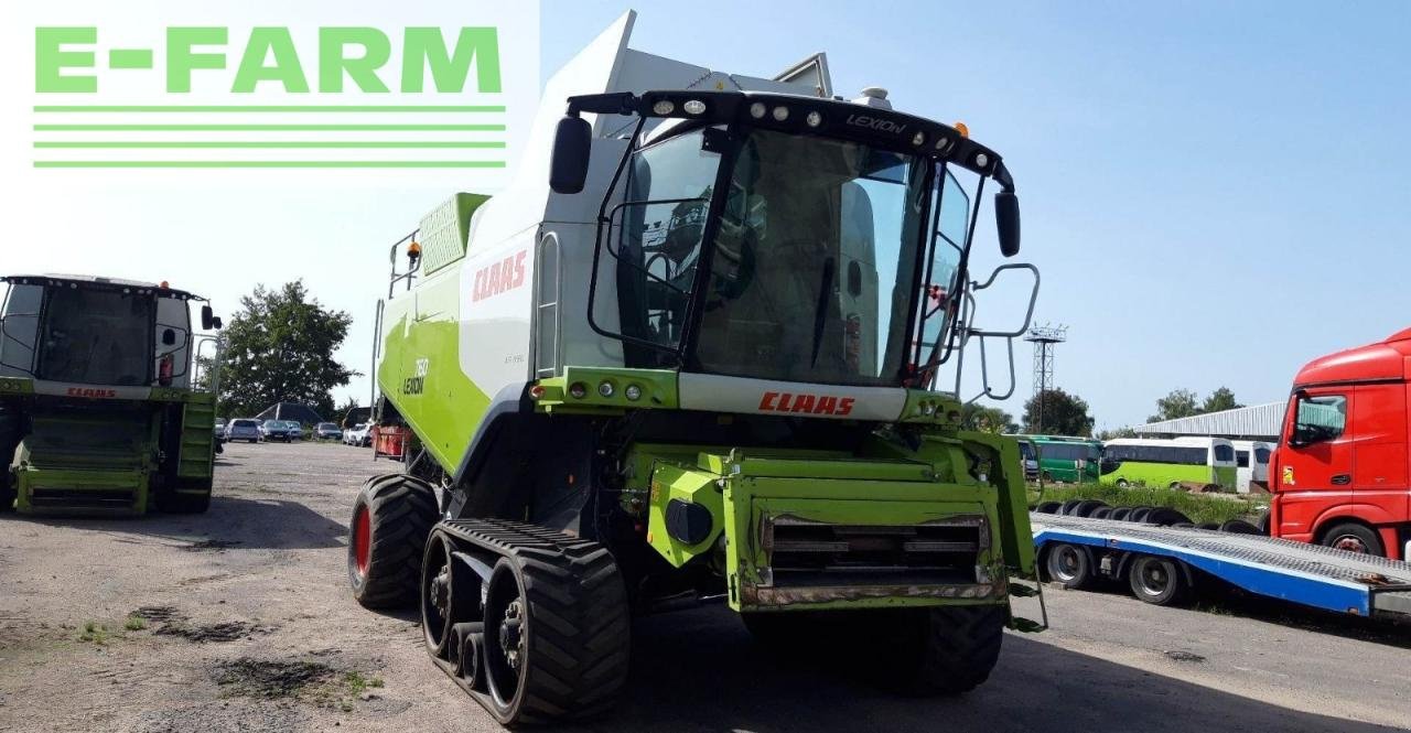 Mähdrescher typu CLAAS LEXION 760 TERRA TRAC, Gebrauchtmaschine v Hamburg (Obrázek 3)