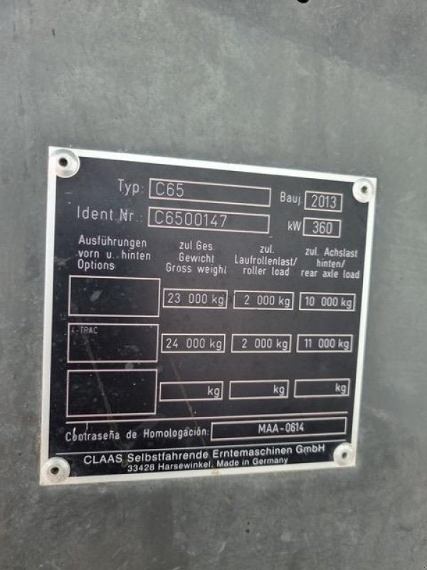 Mähdrescher of the type CLAAS LEXION 760 TT Ny Pris! Incl. CLAAS Vario V900 bord med vogn. Laser Pilot. Auto Pilot., Gebrauchtmaschine in Kolding (Picture 15)