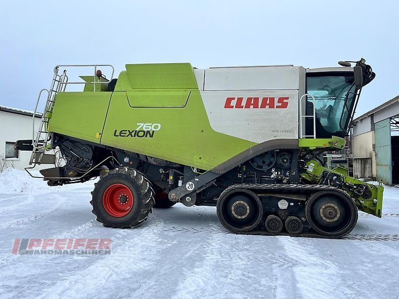 Mähdrescher typu CLAAS Lexion 760 TT  V1070 Laserpilot, Gebrauchtmaschine v Elleben OT Riechheim (Obrázek 3)