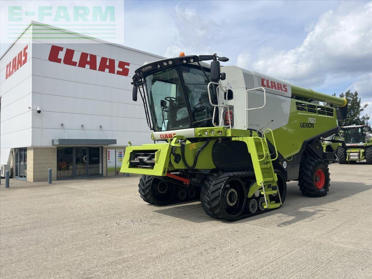 Mähdrescher typu CLAAS LEXION 760 TT, Gebrauchtmaschine v SUFFOLK (Obrázek 1)