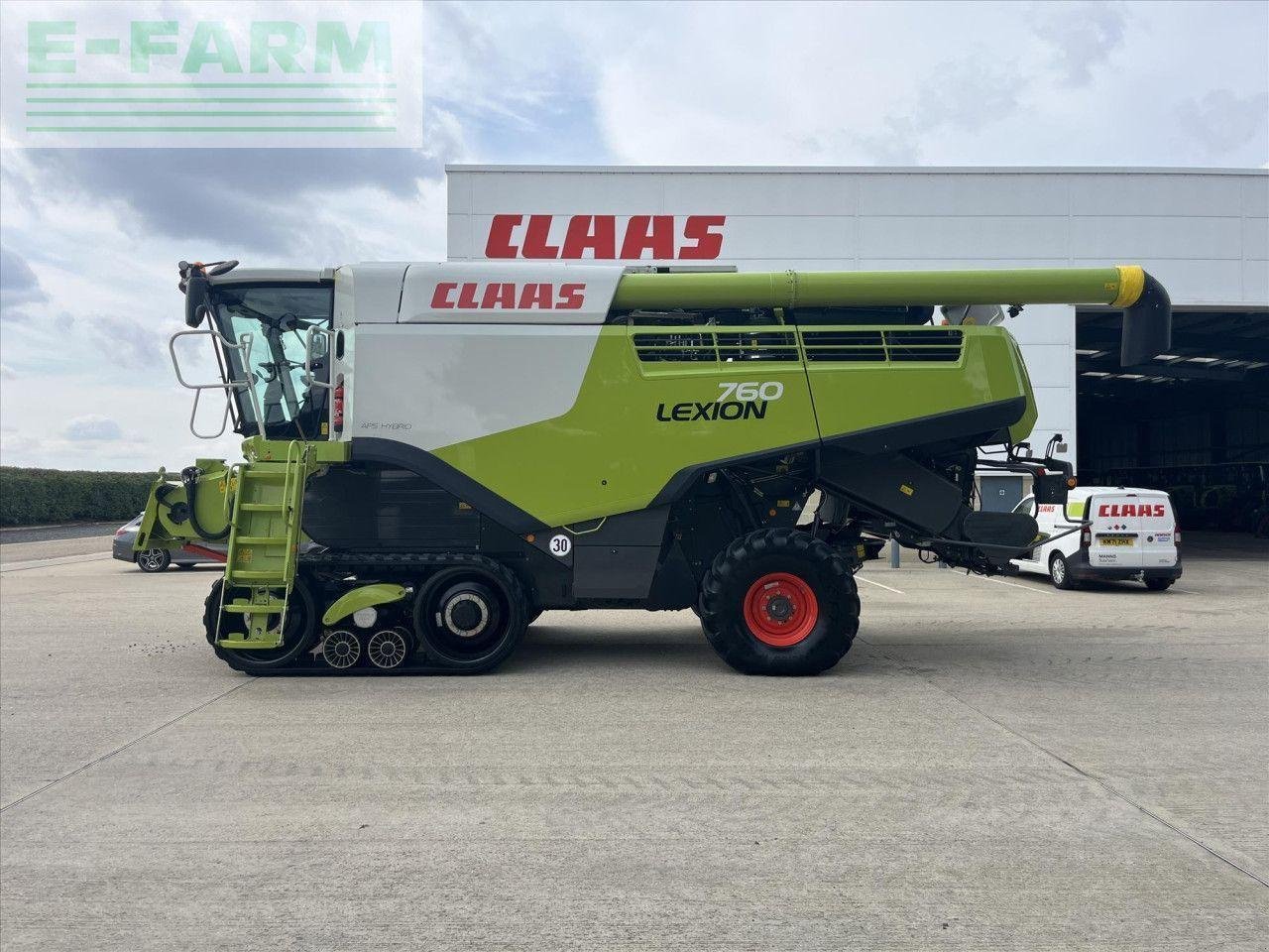 Mähdrescher typu CLAAS LEXION 760 TT, Gebrauchtmaschine v SUFFOLK (Obrázek 9)