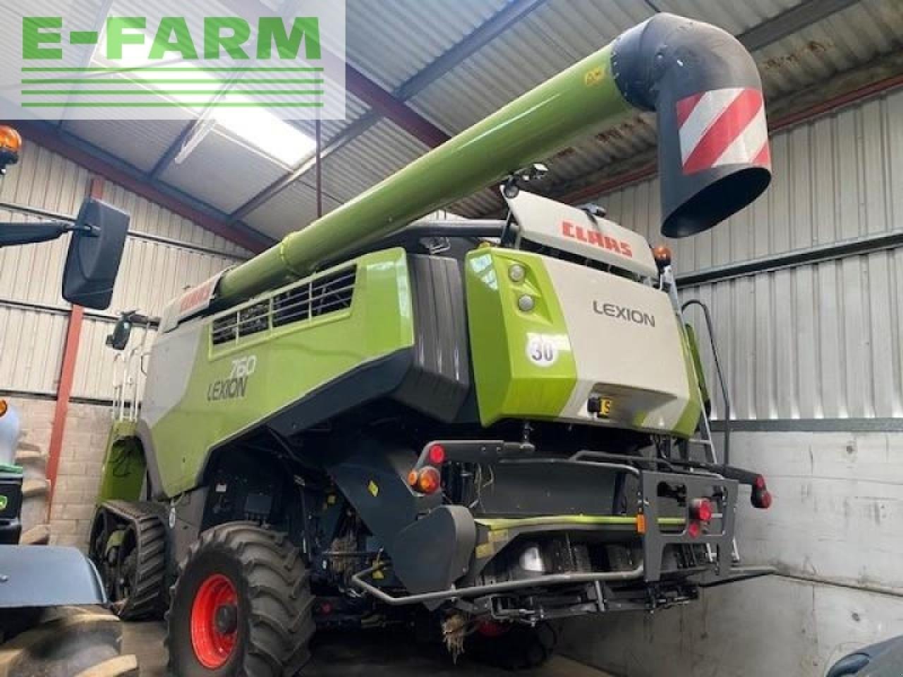 Mähdrescher des Typs CLAAS LEXION 760 TT, Gebrauchtmaschine in CUPAR (Bild 1)