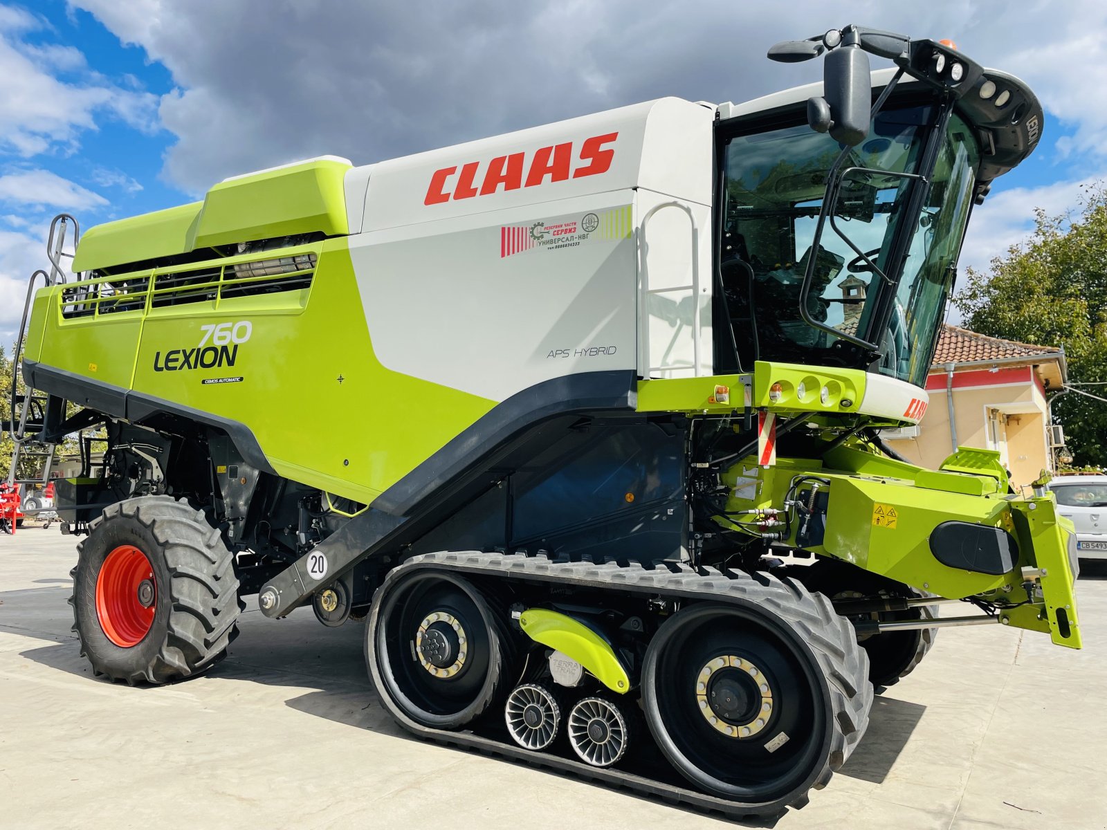 Mähdrescher des Typs CLAAS Lexion 760 TT, Gebrauchtmaschine in Dolna Oriahovica (Bild 3)