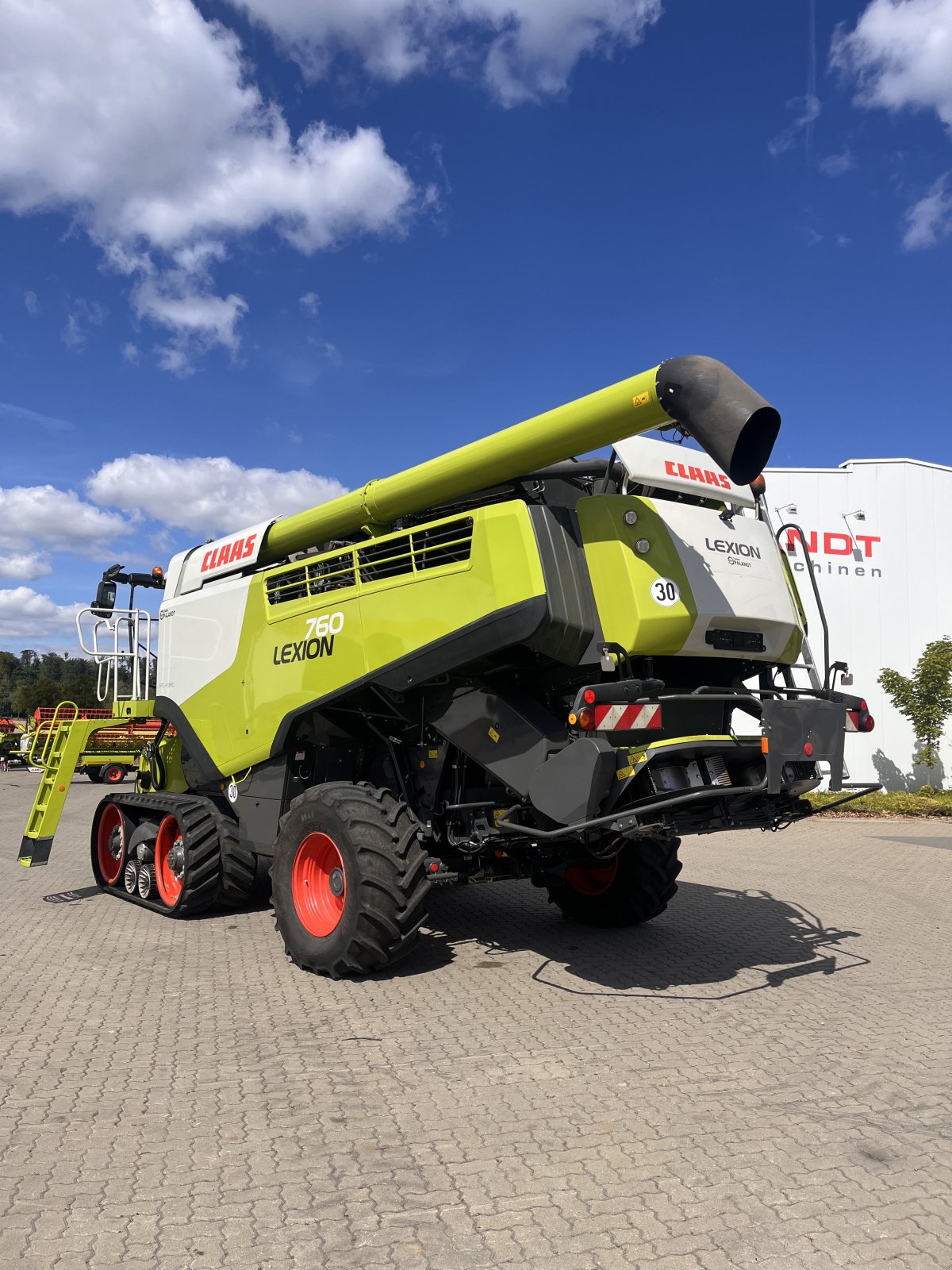 Mähdrescher Türe ait CLAAS Lexion 760 TT, Gebrauchtmaschine içinde Grasdorf (resim 2)