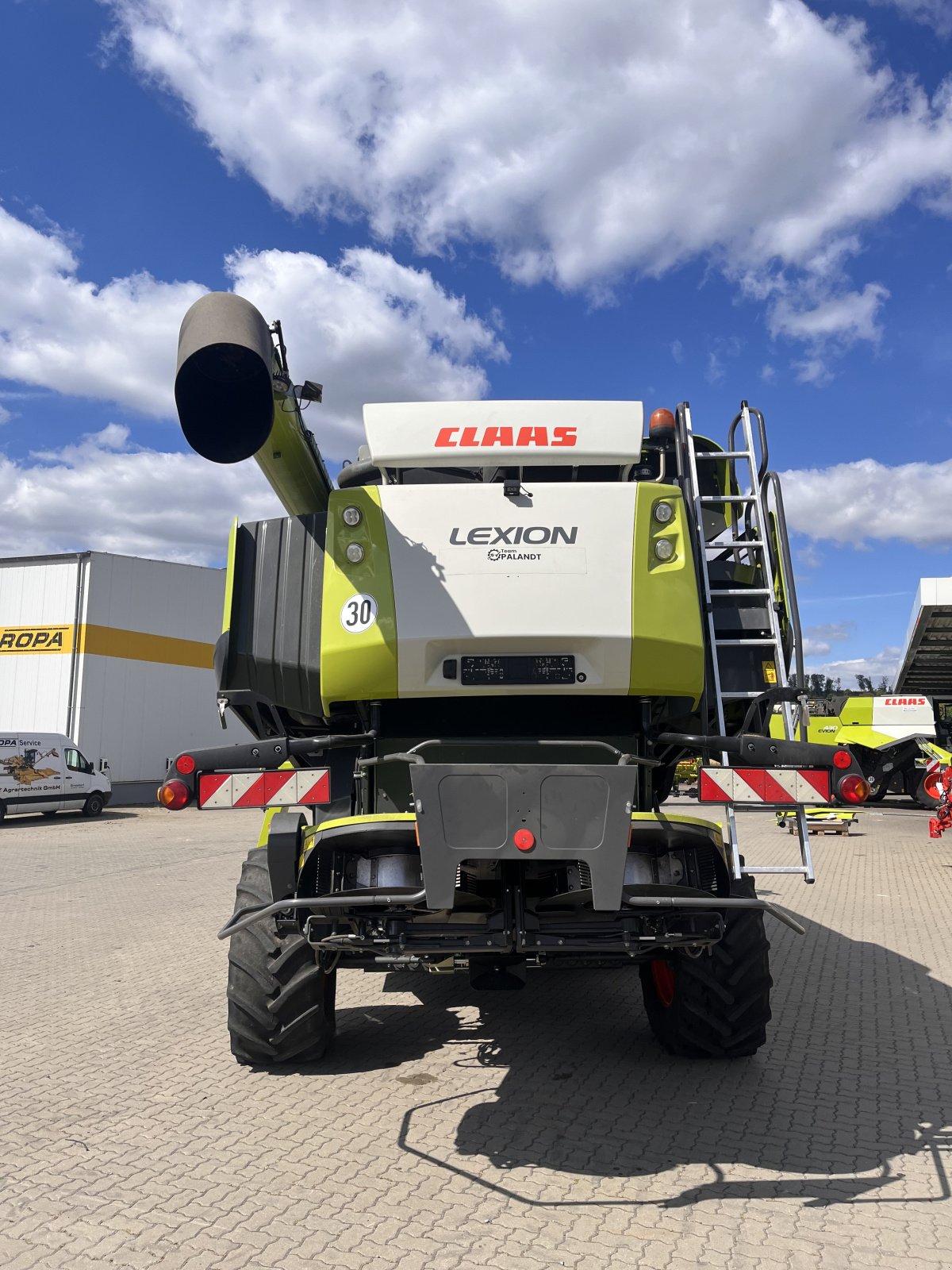 Mähdrescher Türe ait CLAAS Lexion 760 TT, Gebrauchtmaschine içinde Grasdorf (resim 3)