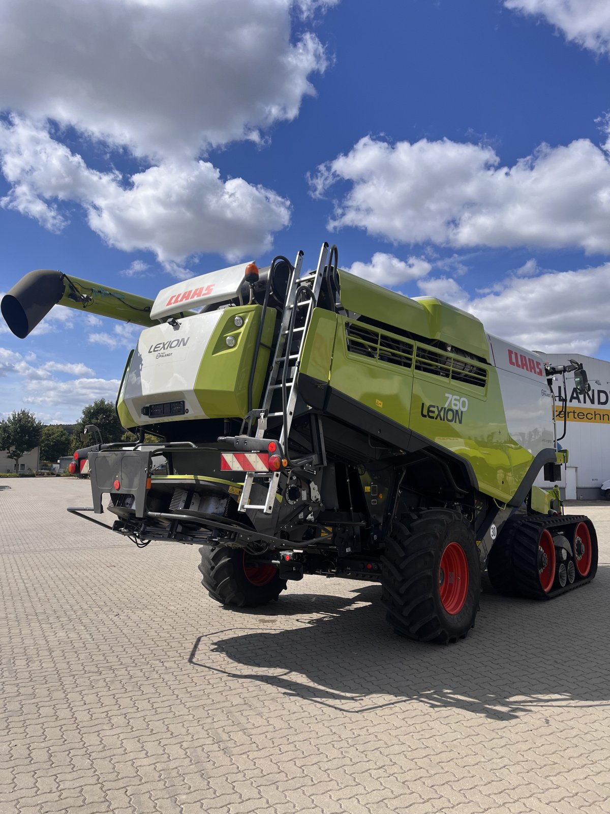 Mähdrescher Türe ait CLAAS Lexion 760 TT, Gebrauchtmaschine içinde Grasdorf (resim 4)