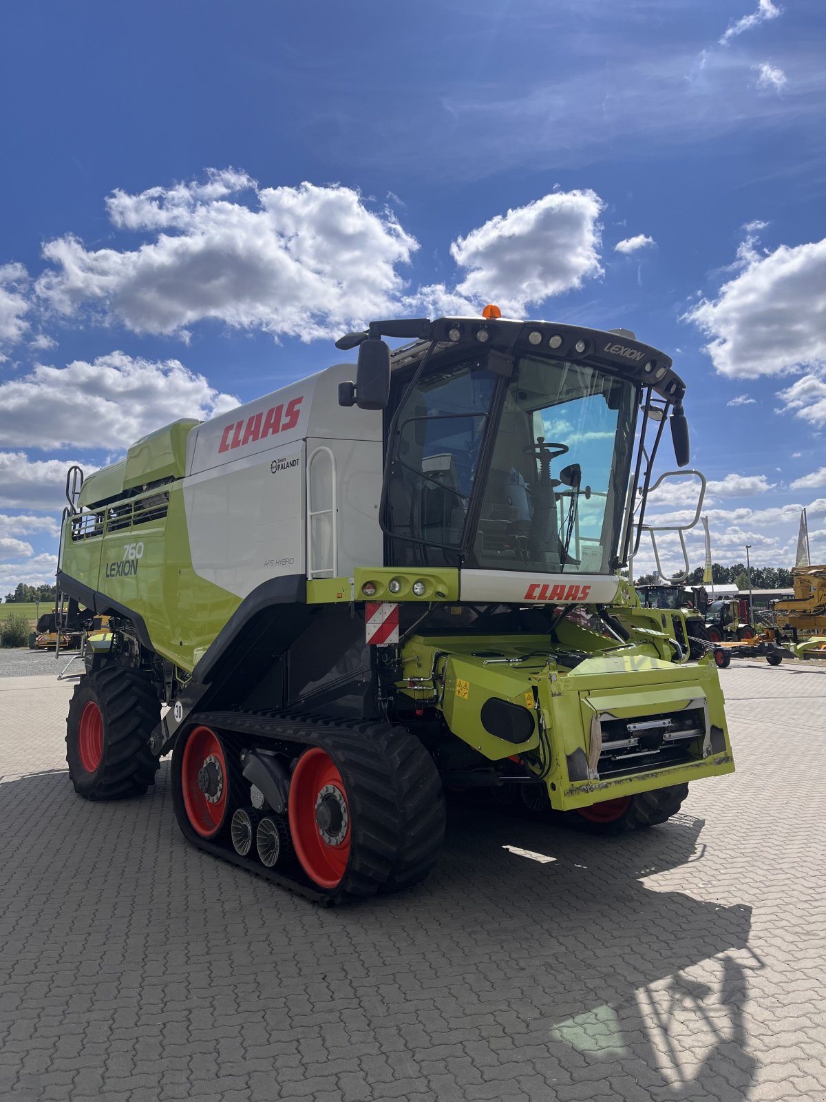 Mähdrescher Türe ait CLAAS Lexion 760 TT, Gebrauchtmaschine içinde Grasdorf (resim 7)