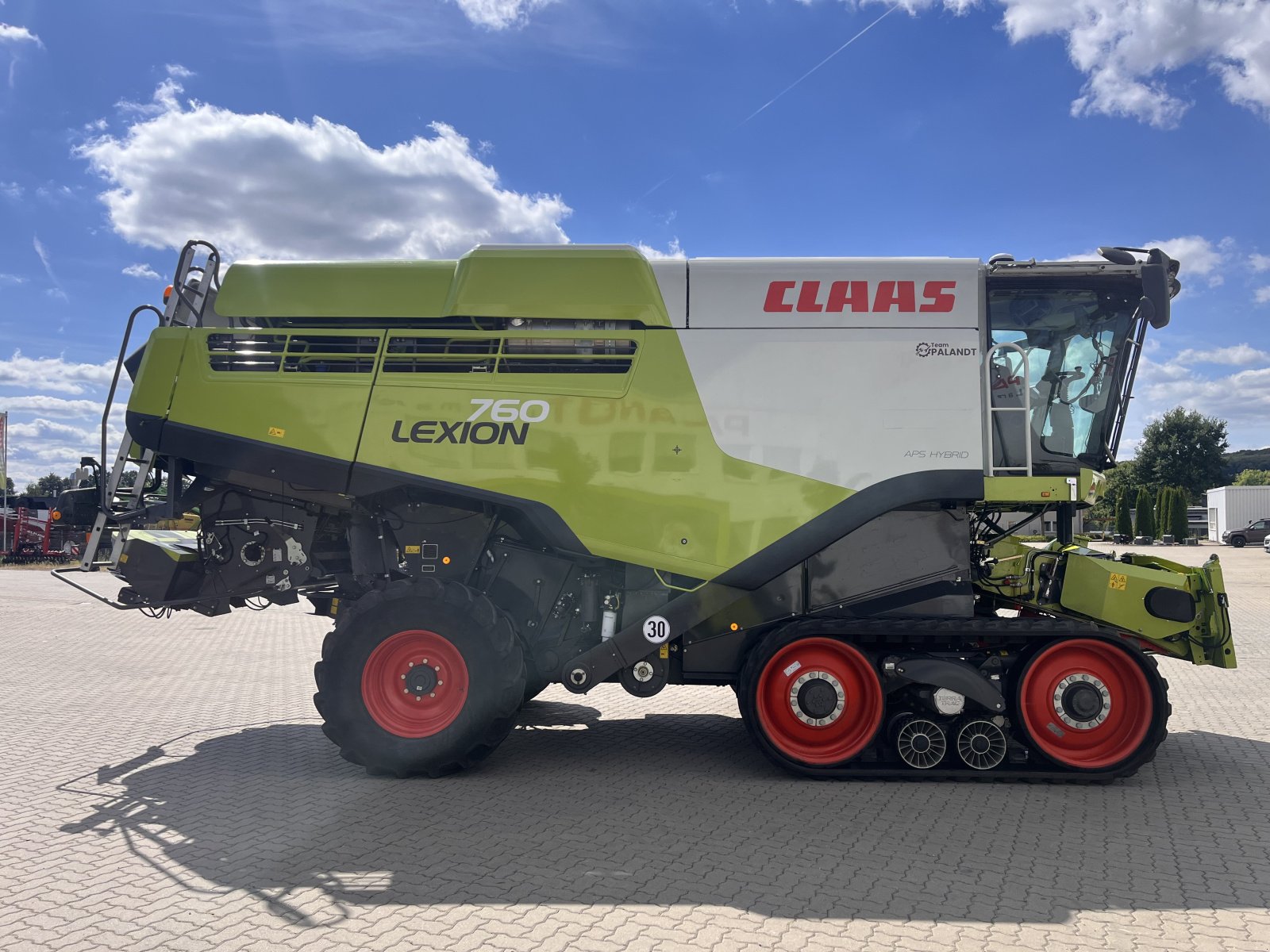Mähdrescher Türe ait CLAAS Lexion 760 TT, Gebrauchtmaschine içinde Grasdorf (resim 8)