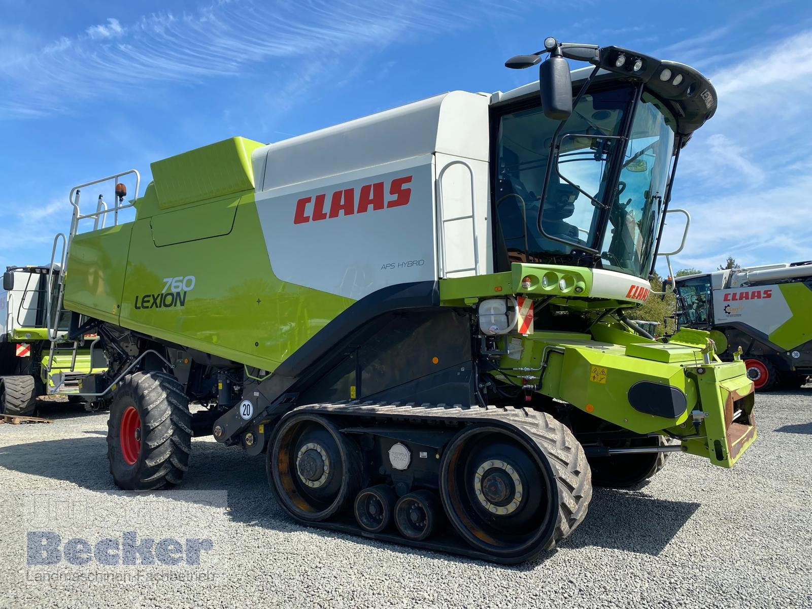 Mähdrescher del tipo CLAAS Lexion 760 TT, Gebrauchtmaschine In Weimar-Niederwalgern (Immagine 3)