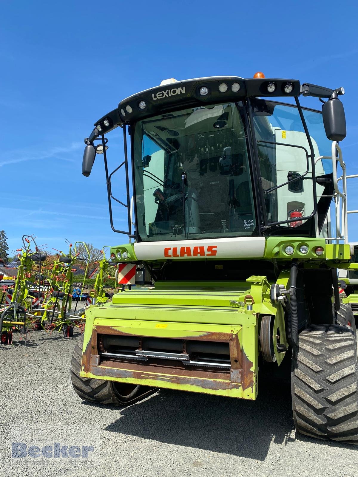 Mähdrescher del tipo CLAAS Lexion 760 TT, Gebrauchtmaschine In Weimar-Niederwalgern (Immagine 5)