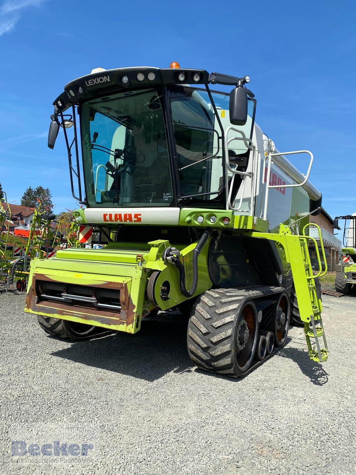 Mähdrescher del tipo CLAAS Lexion 760 TT, Gebrauchtmaschine In Weimar-Niederwalgern (Immagine 7)