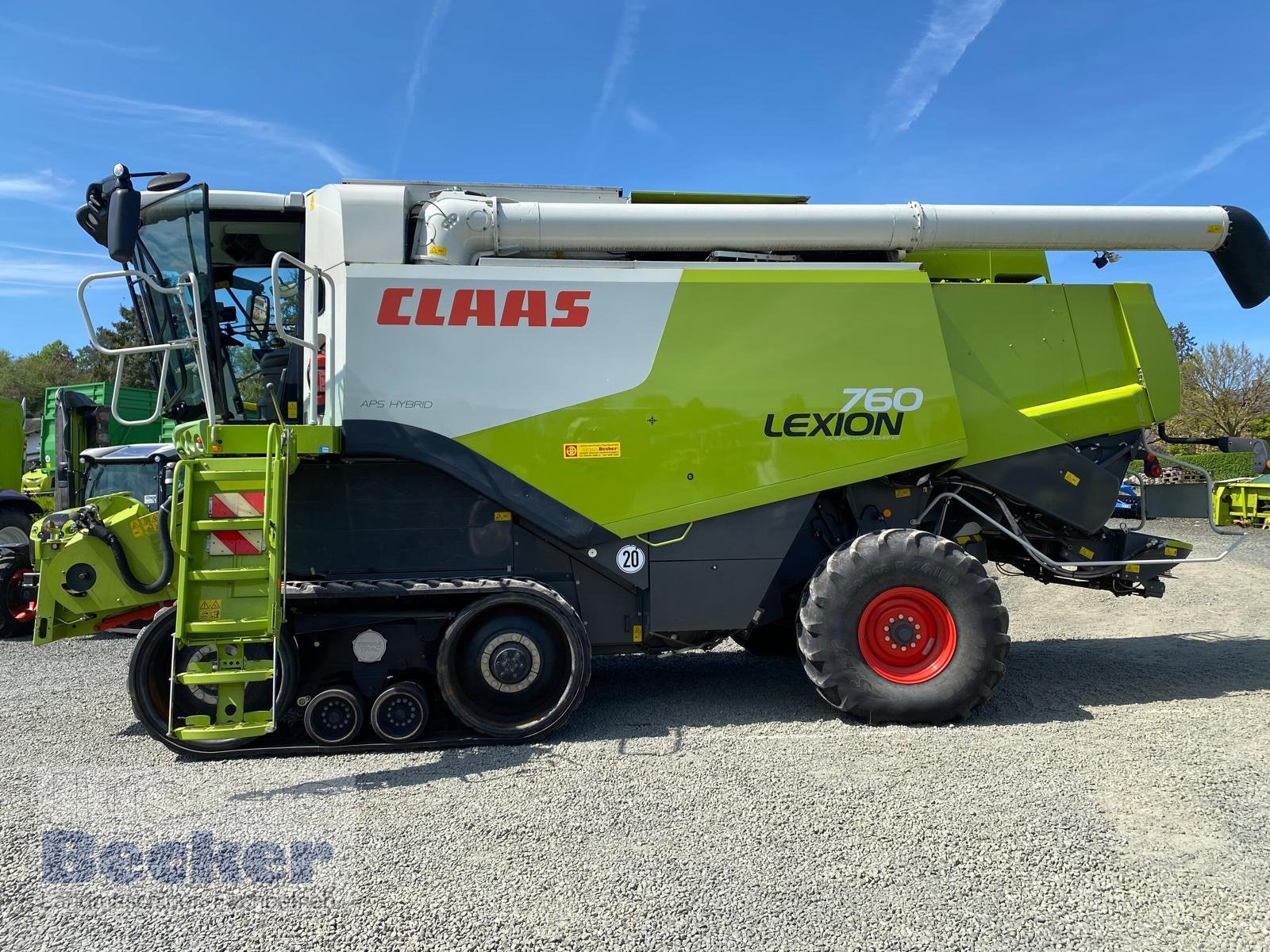 Mähdrescher del tipo CLAAS Lexion 760 TT, Gebrauchtmaschine In Weimar-Niederwalgern (Immagine 2)