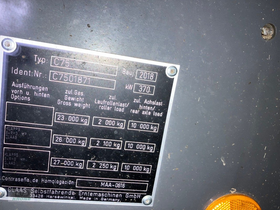 Mähdrescher of the type CLAAS Lexion 760 TT, Gebrauchtmaschine in Alt-Mölln (Picture 10)