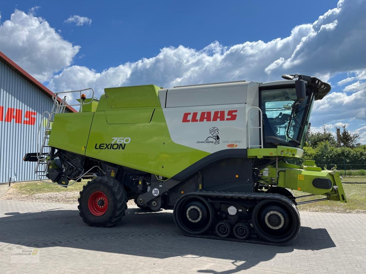 Mähdrescher typu CLAAS Lexion 760 TT, Gebrauchtmaschine v Schora (Obrázek 4)