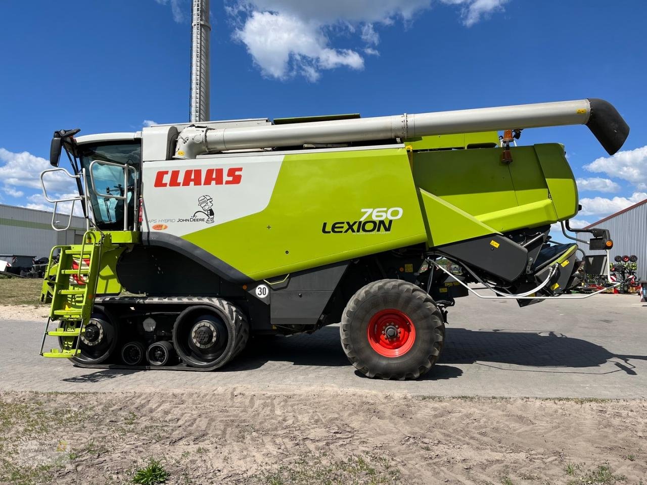 Mähdrescher typu CLAAS Lexion 760 TT, Gebrauchtmaschine v Schora (Obrázek 9)